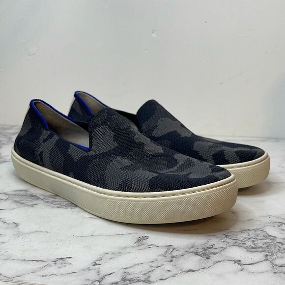 Rothy's The Original Slip On Sneaker in Camo 7 - Picture 1 of 8